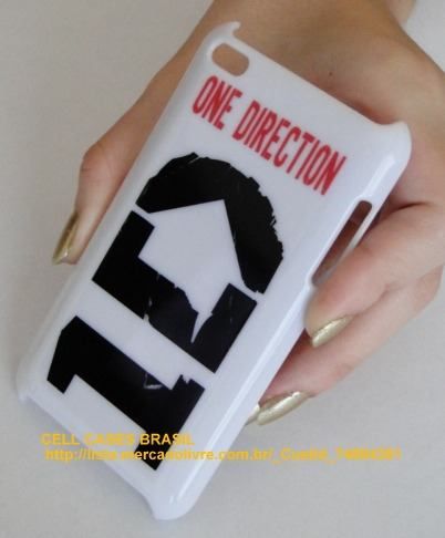 Capa Acrilica Ipod Touch 4 - One Direction Branca