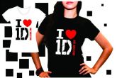 CAMISETA I LOVE 1D